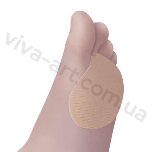 Подушечка из геля под плюсну в ткани, размер на выбор, пара.